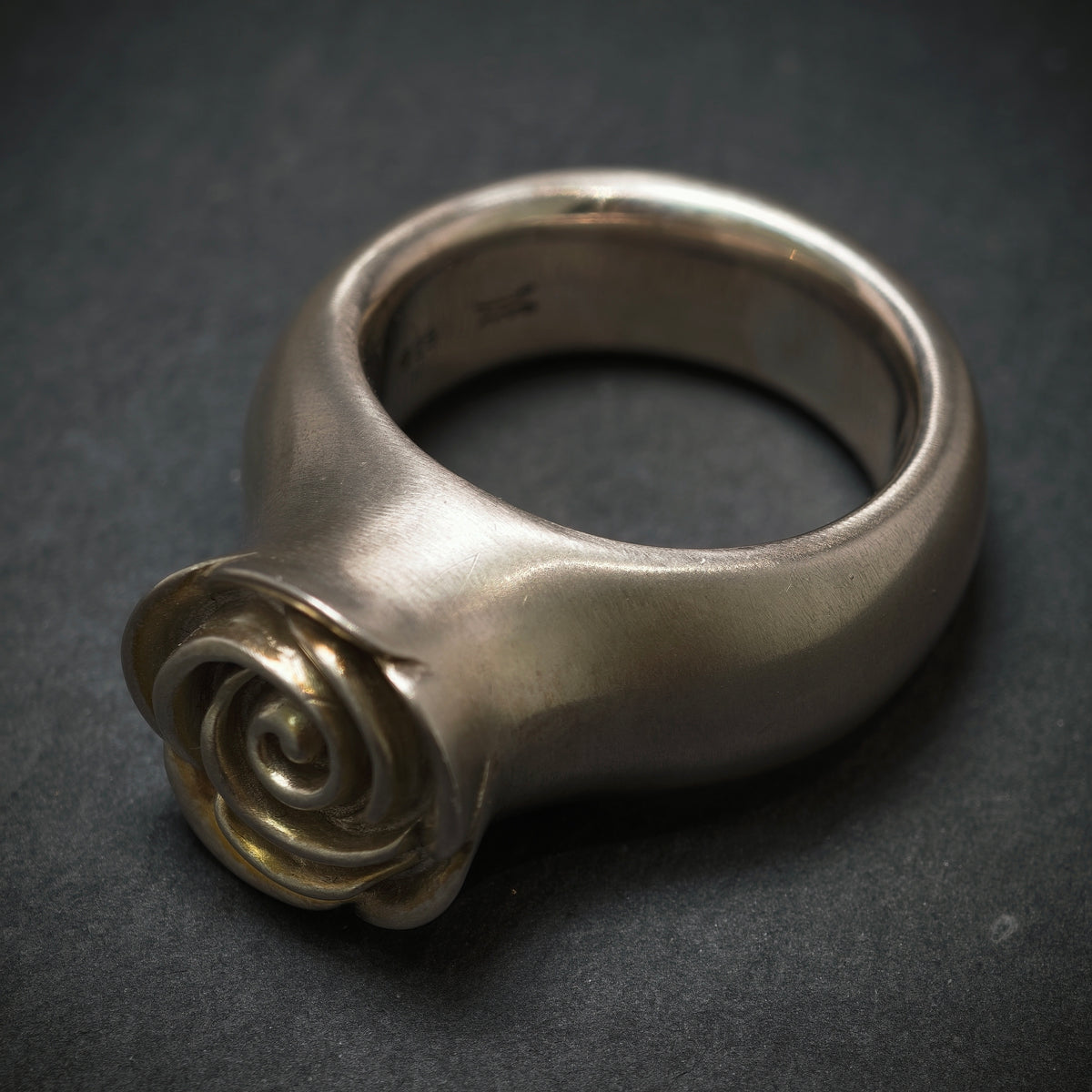 Handgefertigter Ring ,,Rose'' 925/- Silber