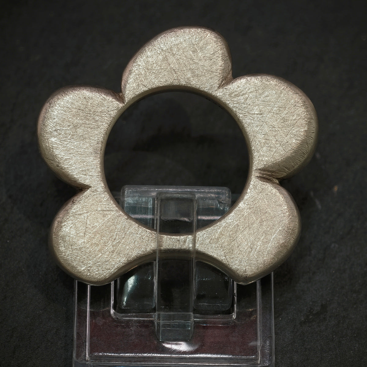 Handgefertigter Ring ,,Blume'' 925/- Silber