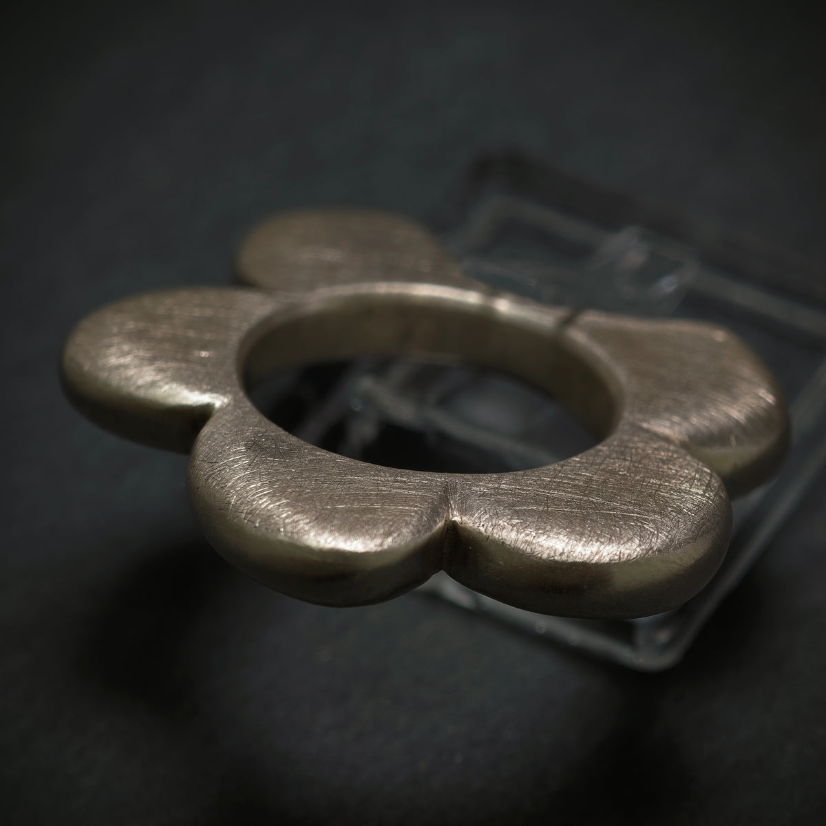 Handgefertigter Ring ,,Blume'' 925/- Silber
