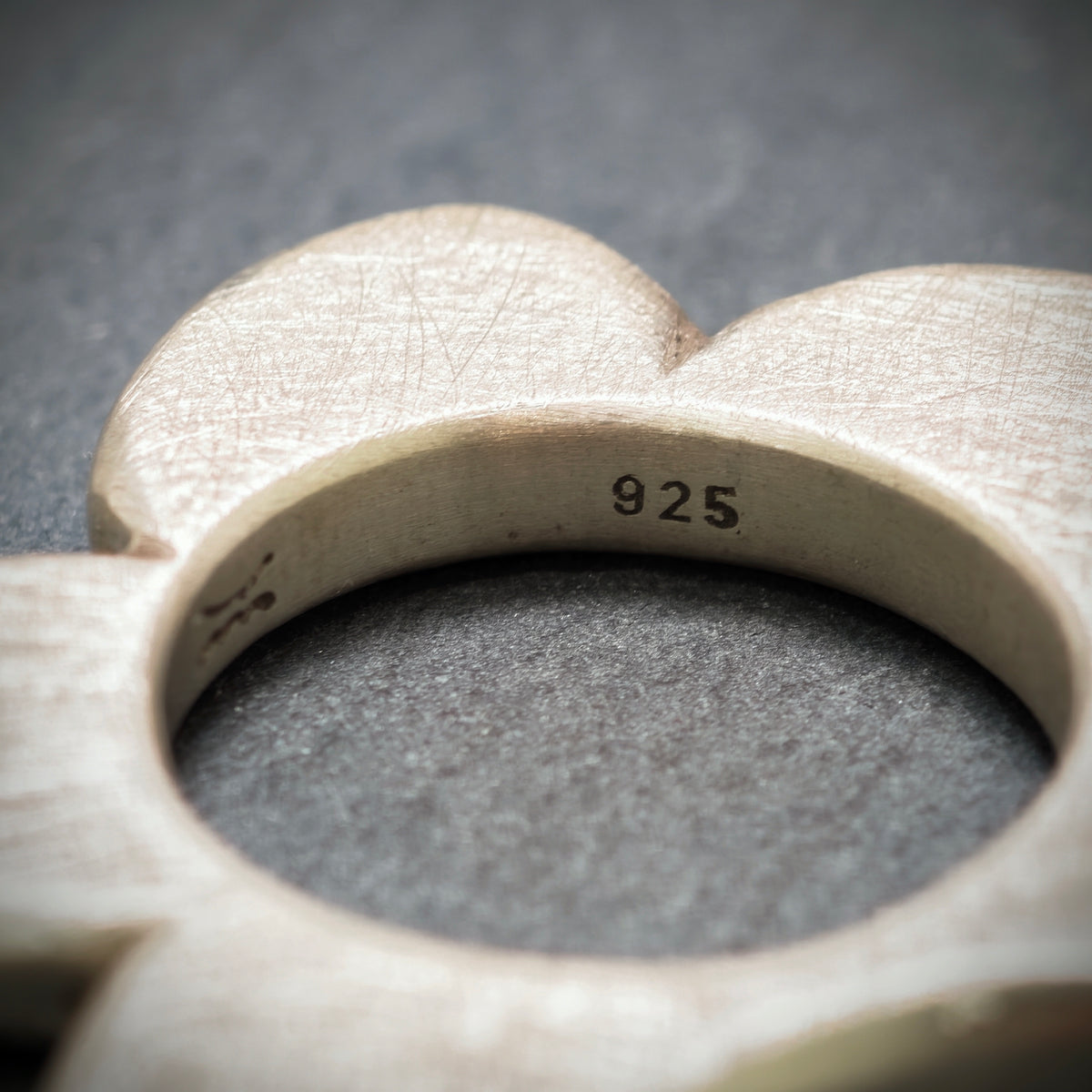 Handgefertigter Ring ,,Blume'' 925/- Silber