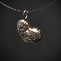 Handgefertigter Anhänger ,,Herz'' 925/- Silber