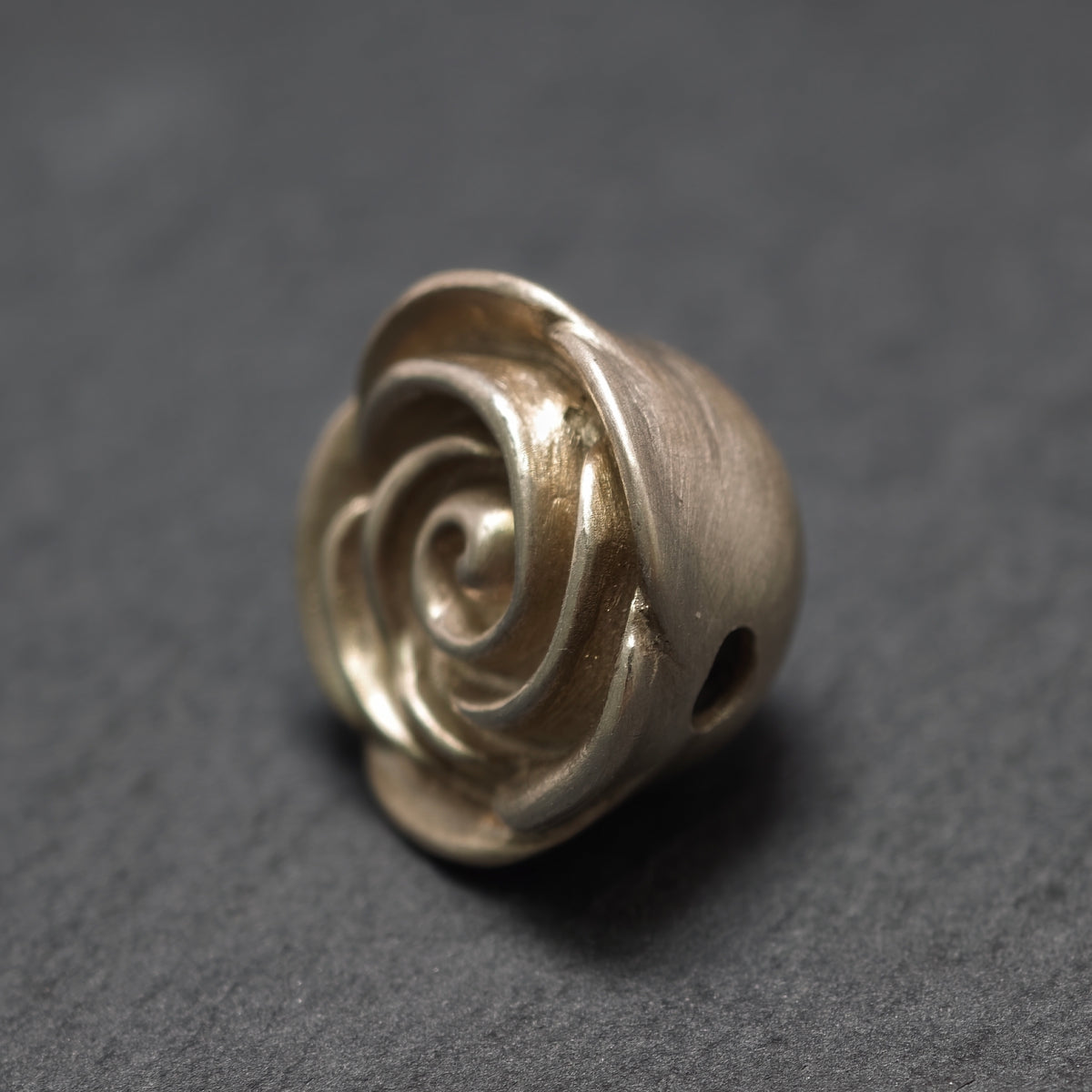 Handgefertiger Halsreif ,,Rose'' 925/- Silber