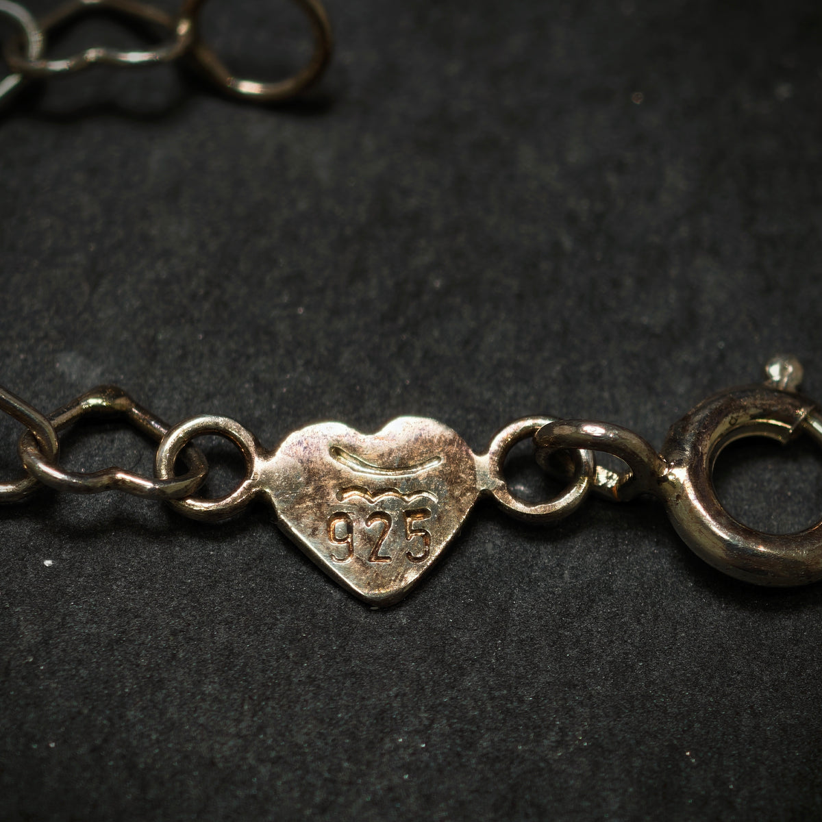 Handgefertigte Kette ,,Herzchen'' 925/- Silber