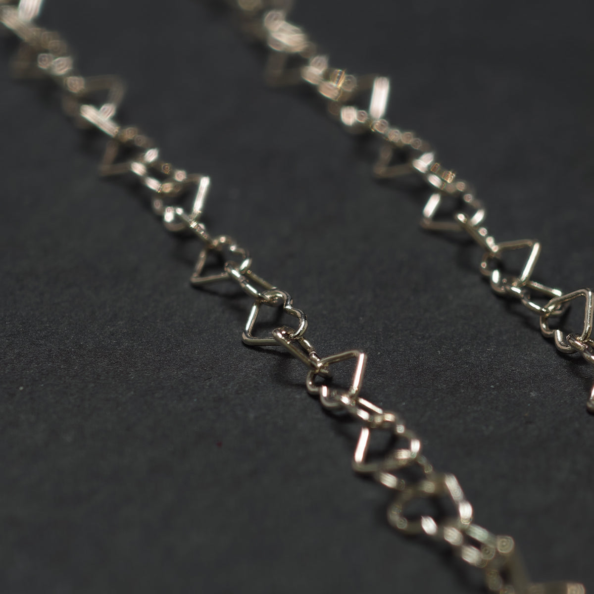 Handgefertigte Kette ,,Herzchen'' 925/- Silber