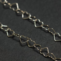 Handgefertigte Kette ,,Herzchen'' 925/- Silber