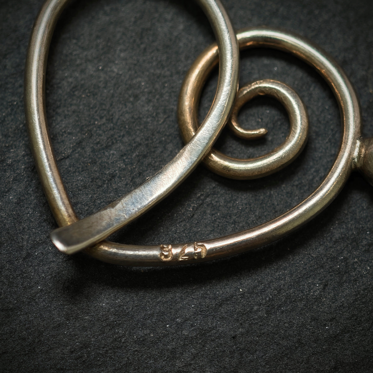 Handgefertigte Kette ,,Herz'' 925/- Silber