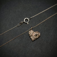 Handgefertigte Kette ,,Herz'' 925/- Silber