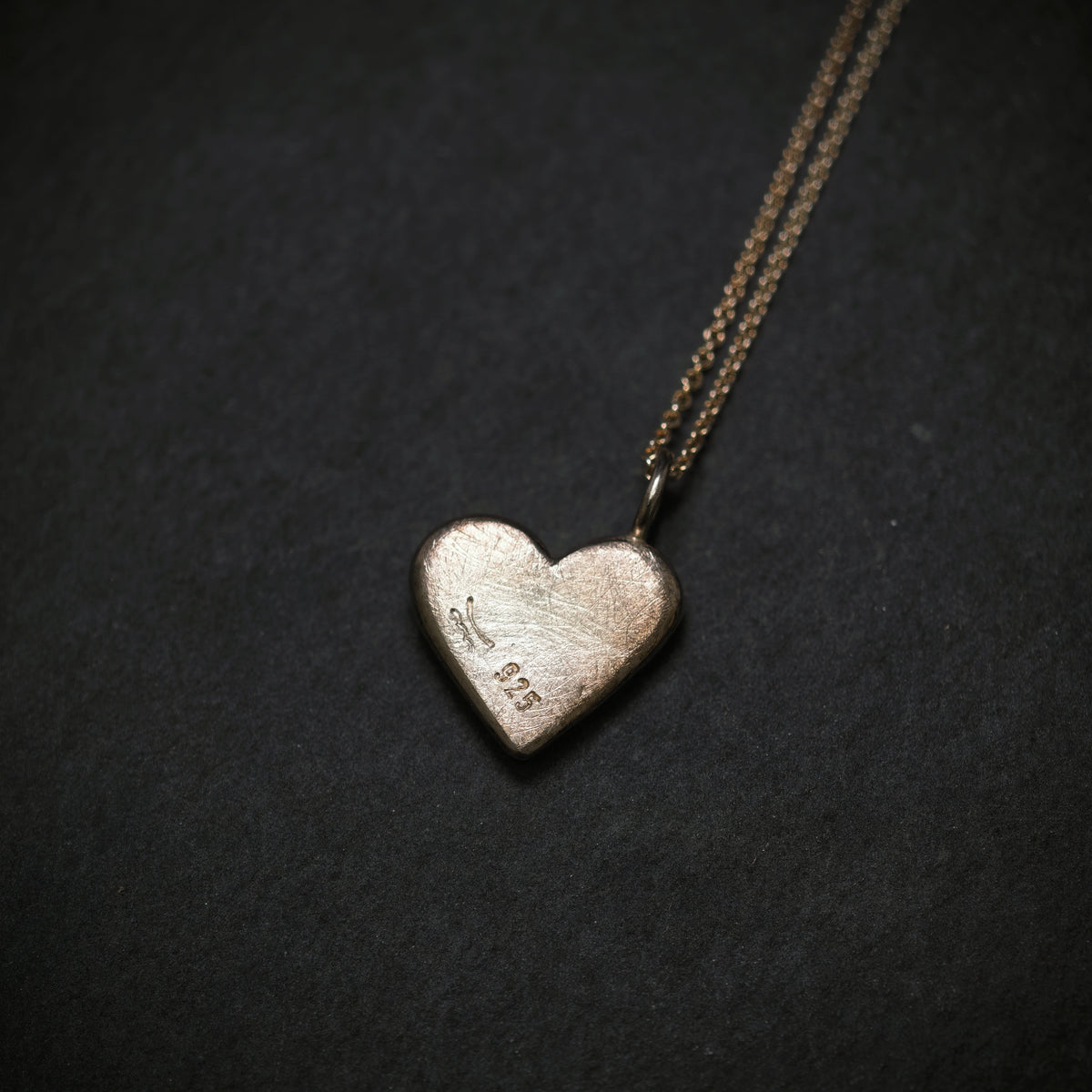 Handgefertigte Kette ,,Herz'' 925/- Silber