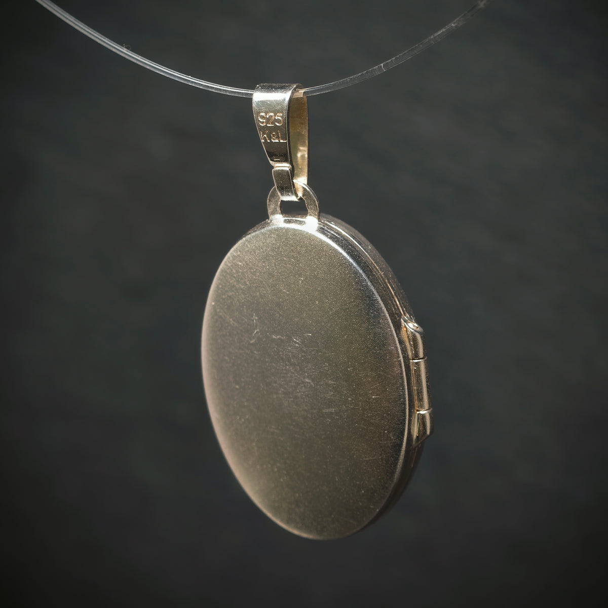 Handgefertigtes Medaillon 925/- Silber