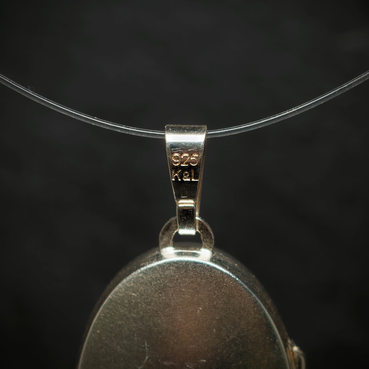 Handgefertigtes Medaillon 925/- Silber