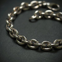 Handgefertigtes Erbsarmband 585/- Weißgold