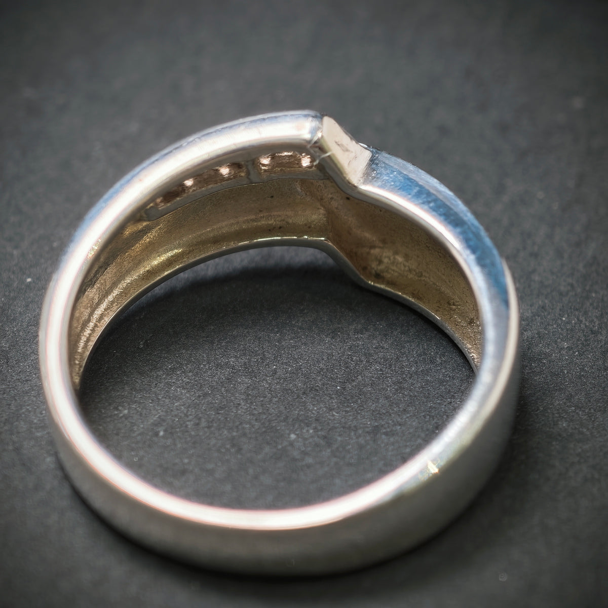Ring 925/- Silber mit 5 Zirkonias