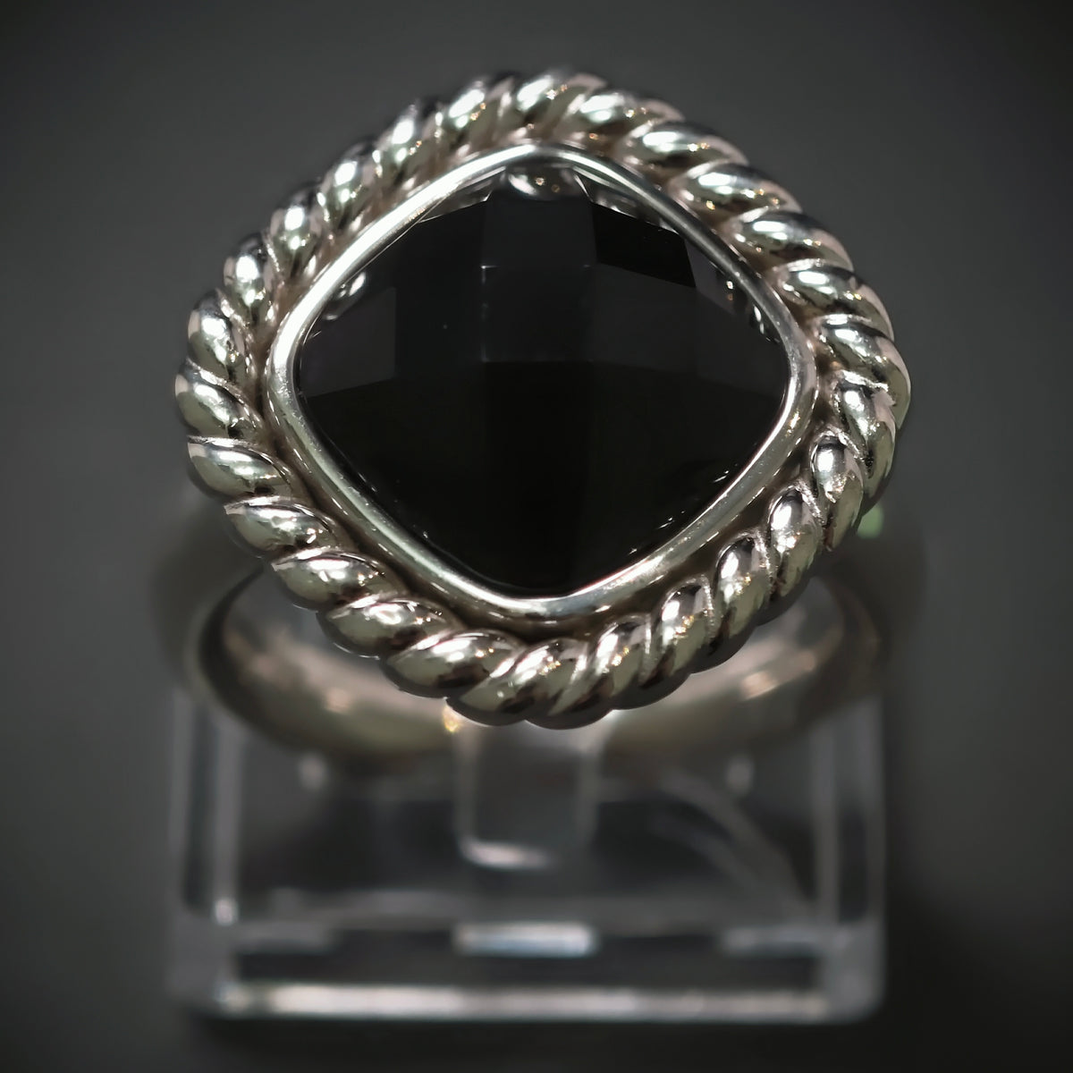 Ring 925/- Silber mit 1 Zirkonia
