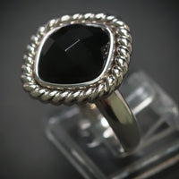 Ring 925/- Silber mit 1 Zirkonia