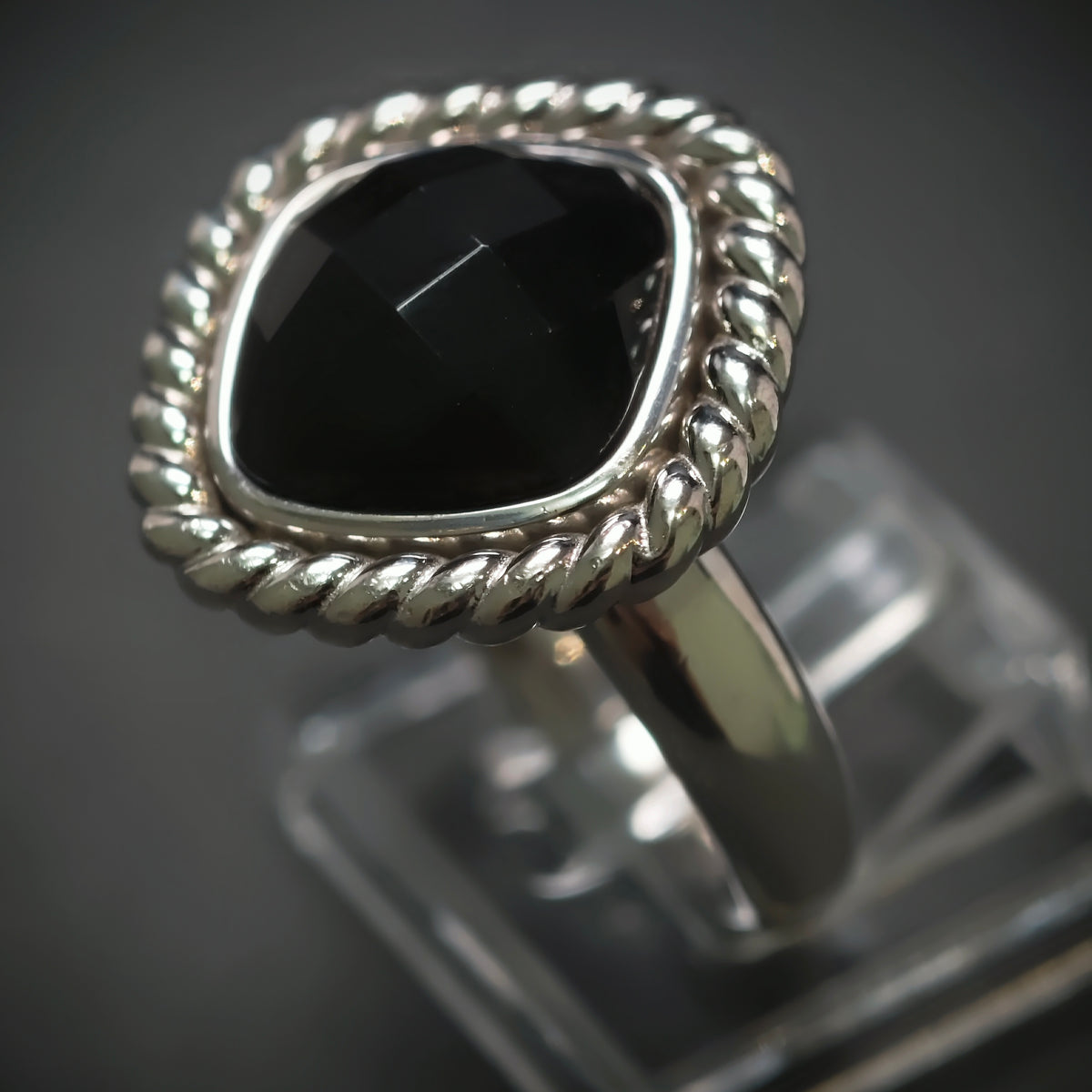 Ring 925/- Silber mit 1 Zirkonia