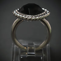 Ring 925/- Silber mit 1 Zirkonia