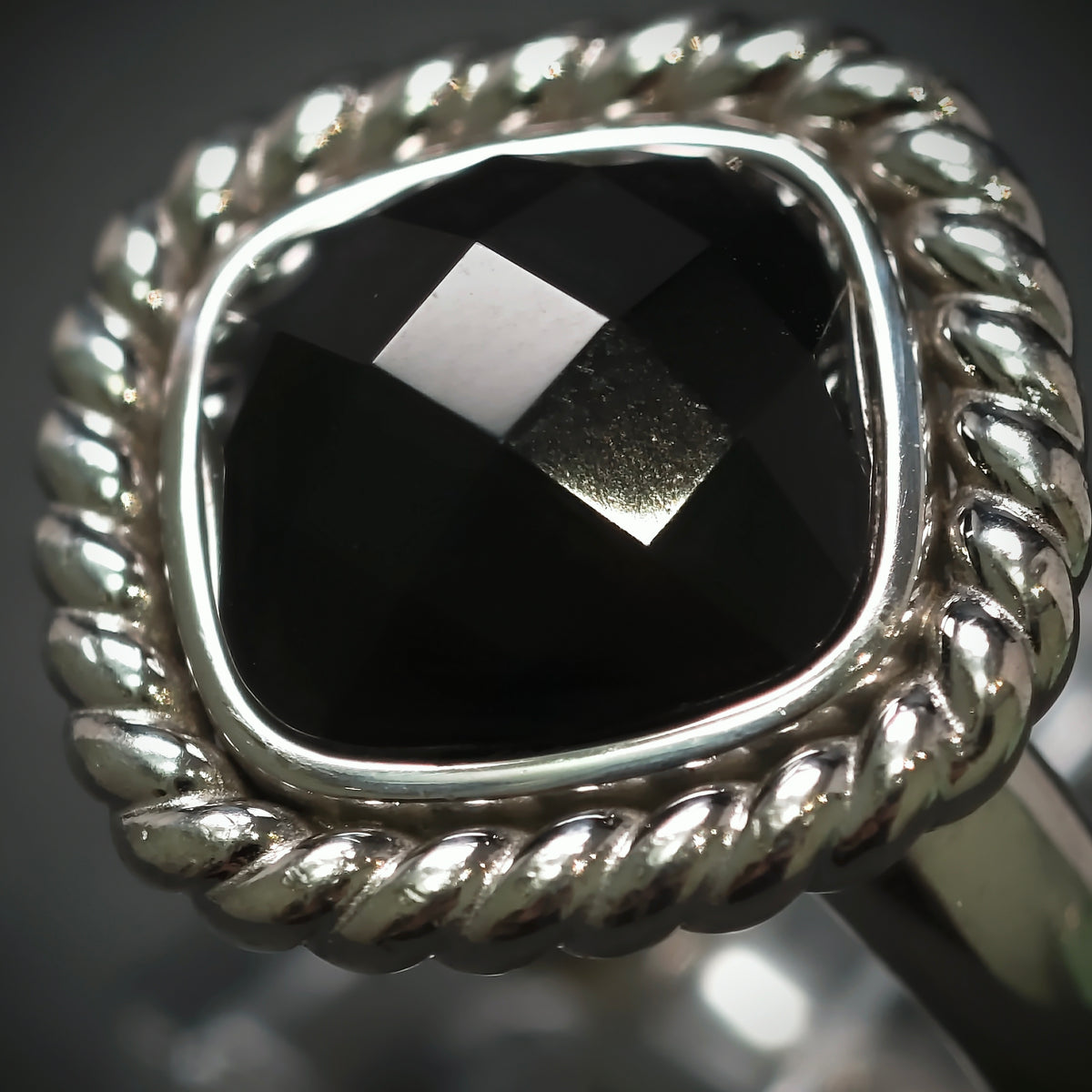 Ring 925/- Silber mit 1 Zirkonia
