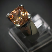 Ring 925/- Silber mit 1 Zirkonia