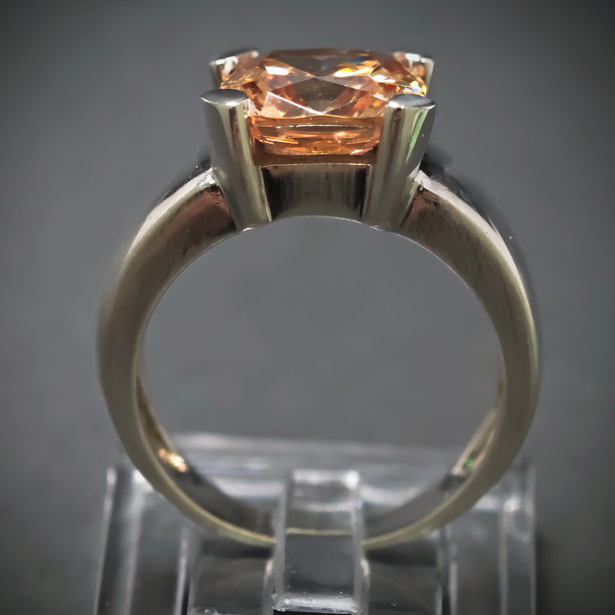 Ring 925/- Silber mit 1 Zirkonia