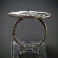 Ring 925/- Silber mit 28 Zirkonias