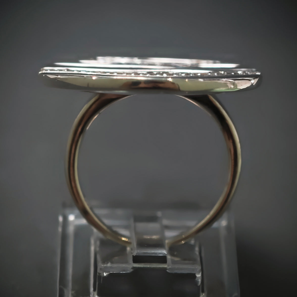 Ring 925/- Silber mit 28 Zirkonias
