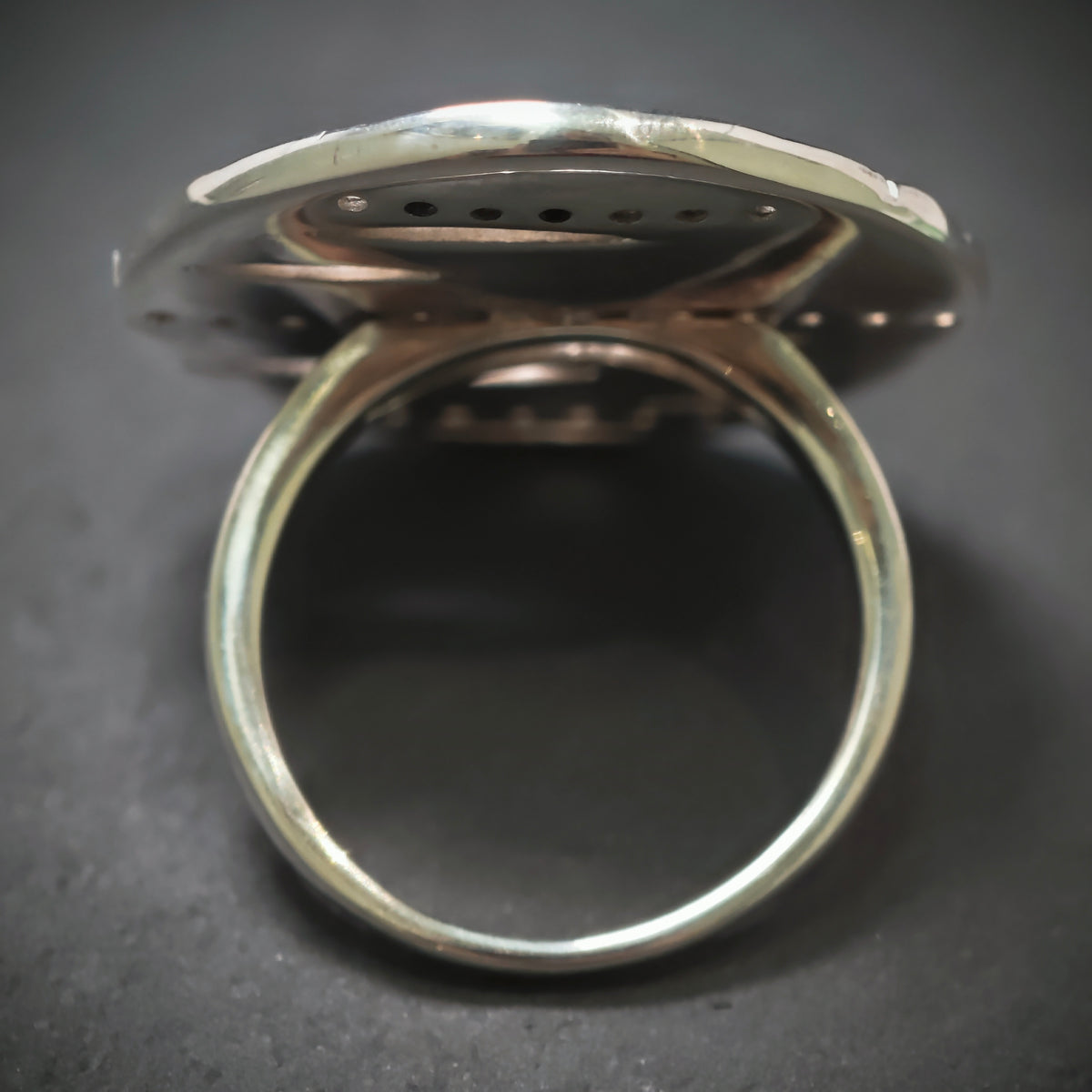 Ring 925/- Silber mit 28 Zirkonias