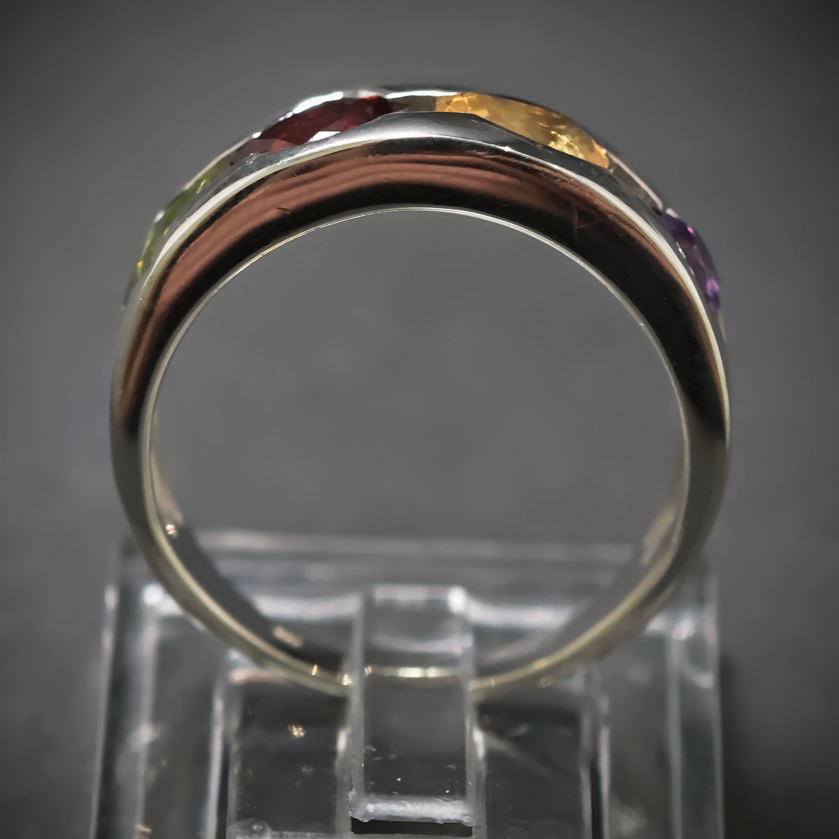 Ring 925/- Silber mit 4 Zirkonias