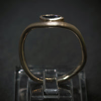 Handgefertigter Ring 925/- Silber mit 1 Tansanit